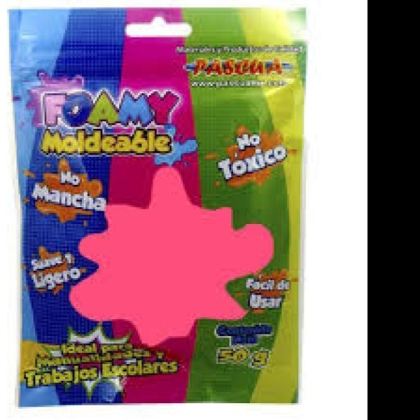 FOAMY MOLDEABLE 50G. CORAL E.10 C.200